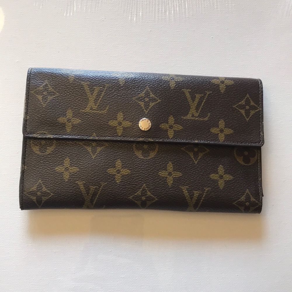 Louis Vuitton wallet.